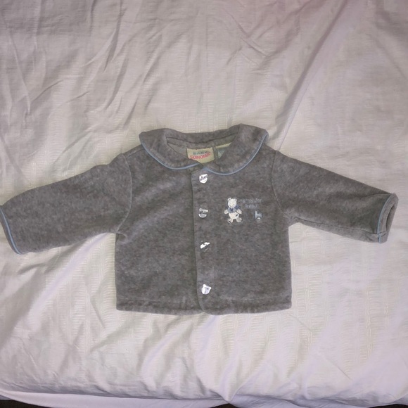 Baby Sonoma Vintage Y2K/90’s. 0-3 months, Grey Sweater. Never worn W/O tags. - Picture 1 of 5